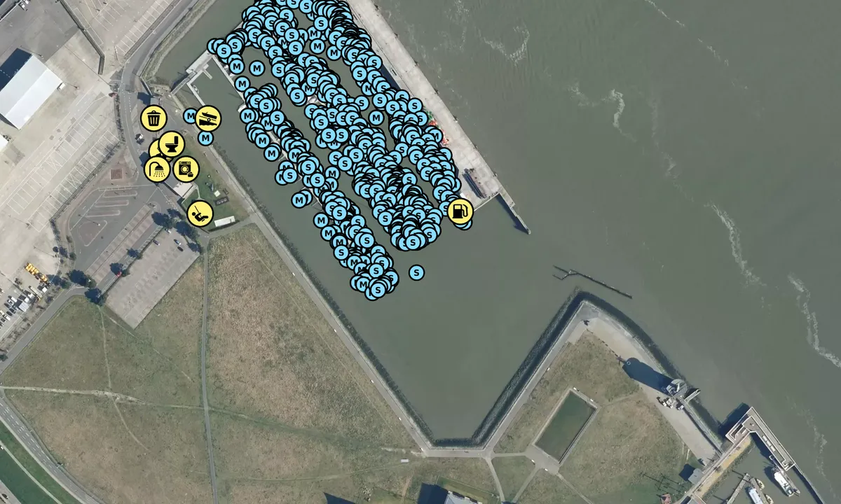 Satelite image of Cuxhaven