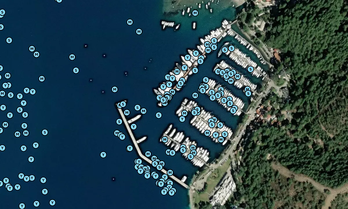 Satelite image of D-Marin Gocek Marina