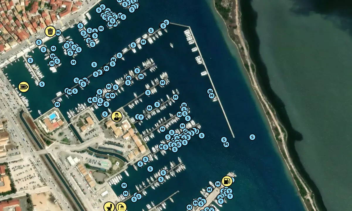 Satelite image of D-Marin Lefkas Marina