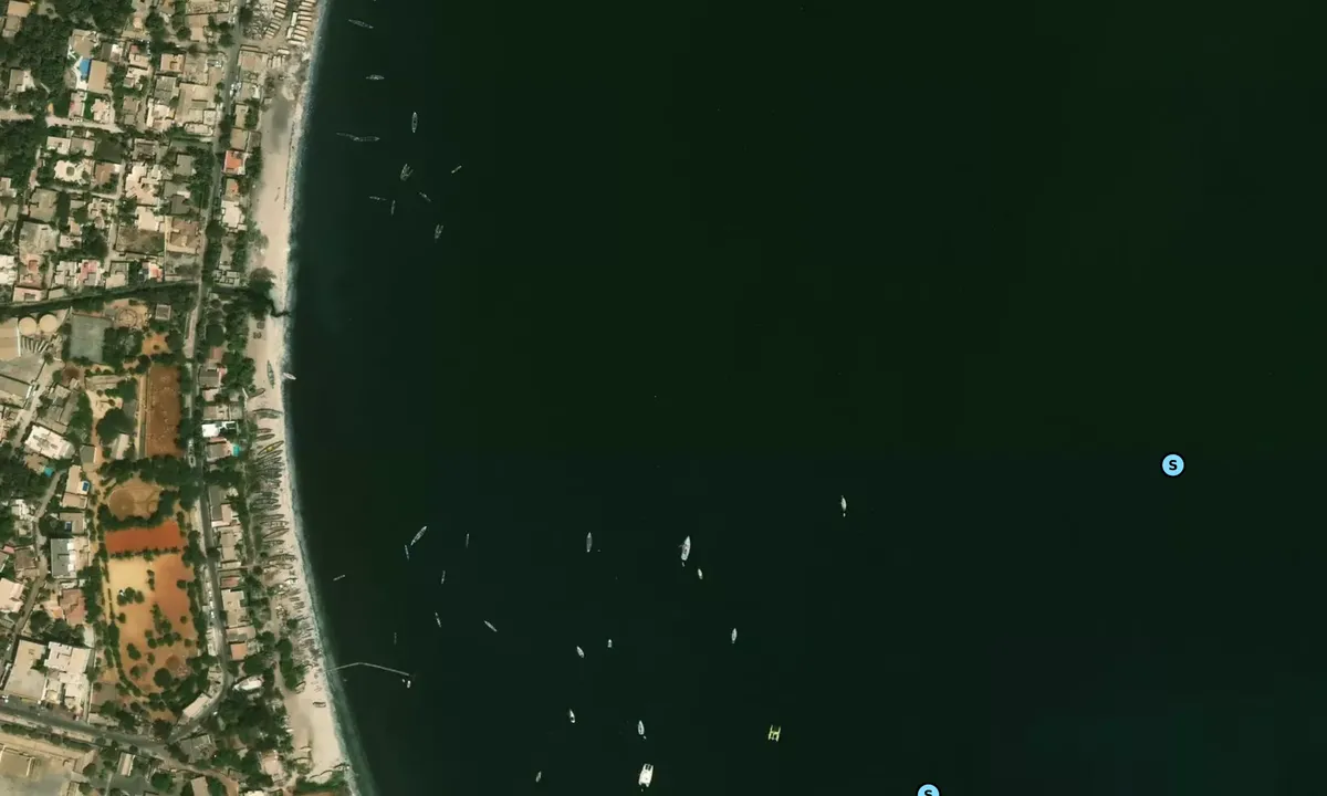 Satelite image of Dakar CVD