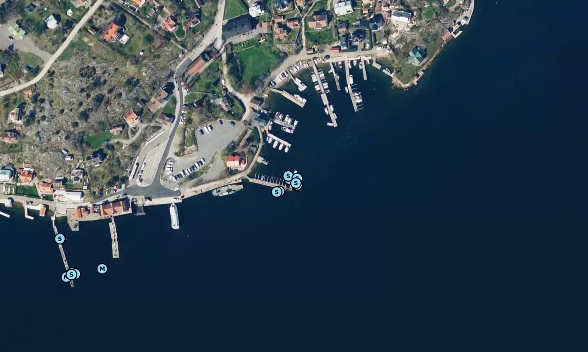 Satelite image of Dalarö - Hotellbryggan