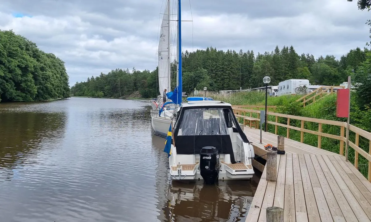 Dalbergså Camping och Gästhamn: Lätt att lägga till