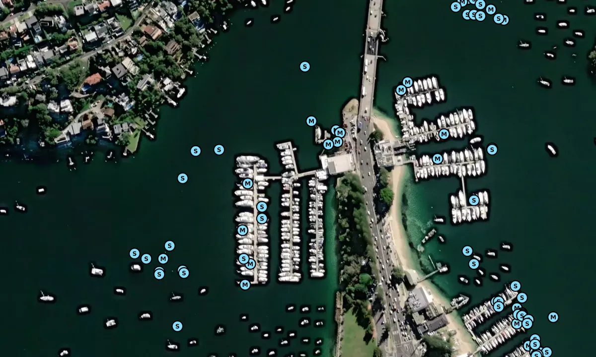 Satelite image of d'Albora Marinas-The Spit