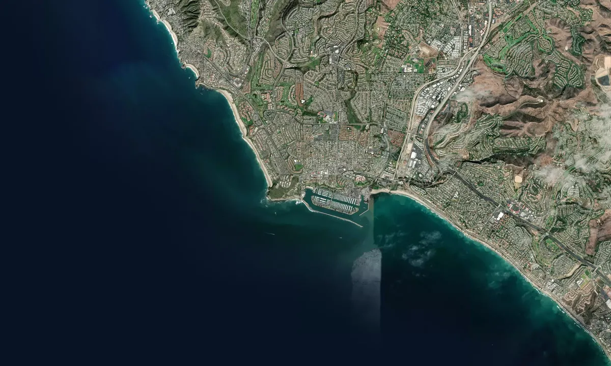 Flyfoto av Dana Point