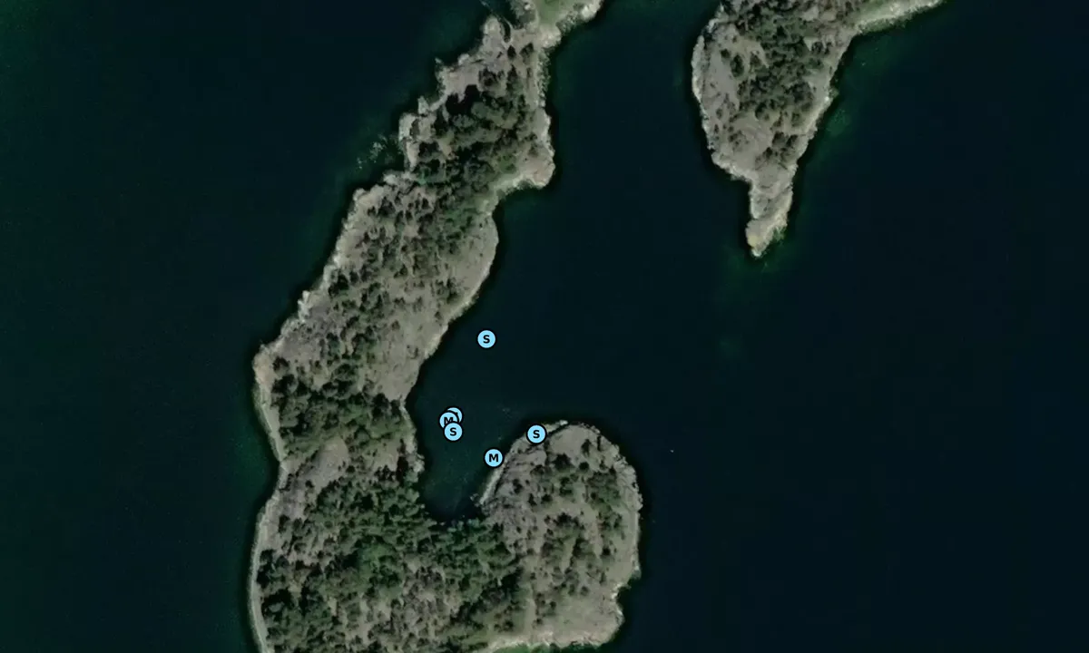 Satelite image of Danholmen