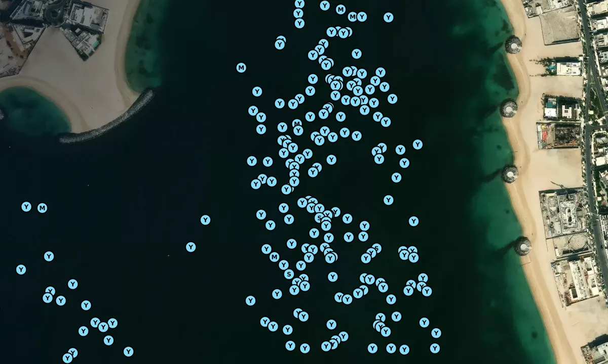 Satelite image of Daria Island
