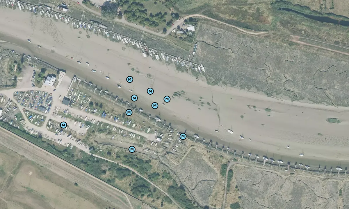 Satelite image of Dauntless Boatyard