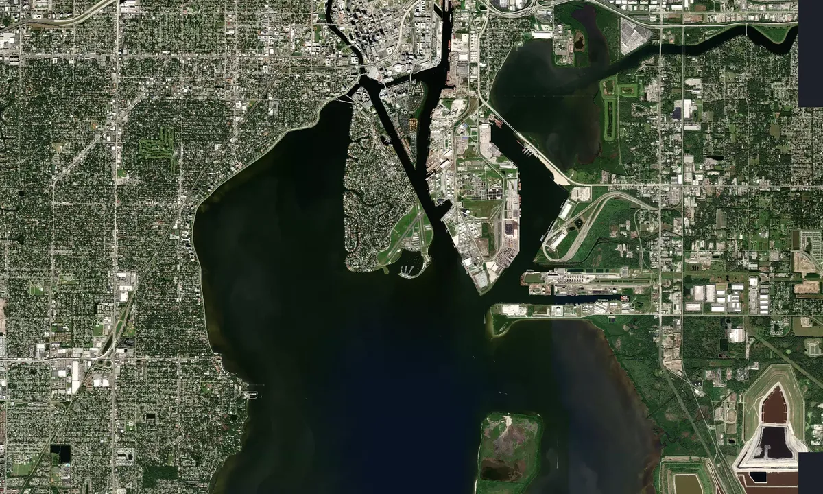 Flyfoto av Davis Is - Seaplane Basin 