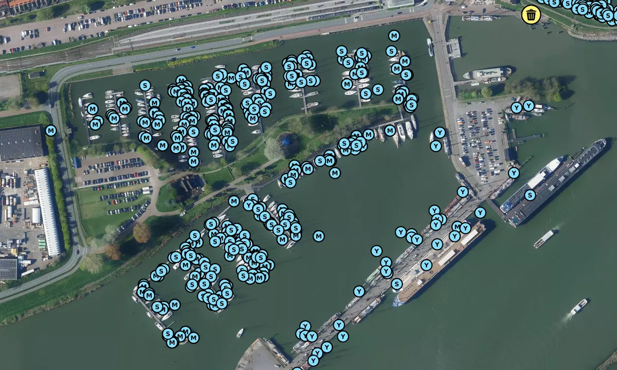 Satelite image of De Buyshaven