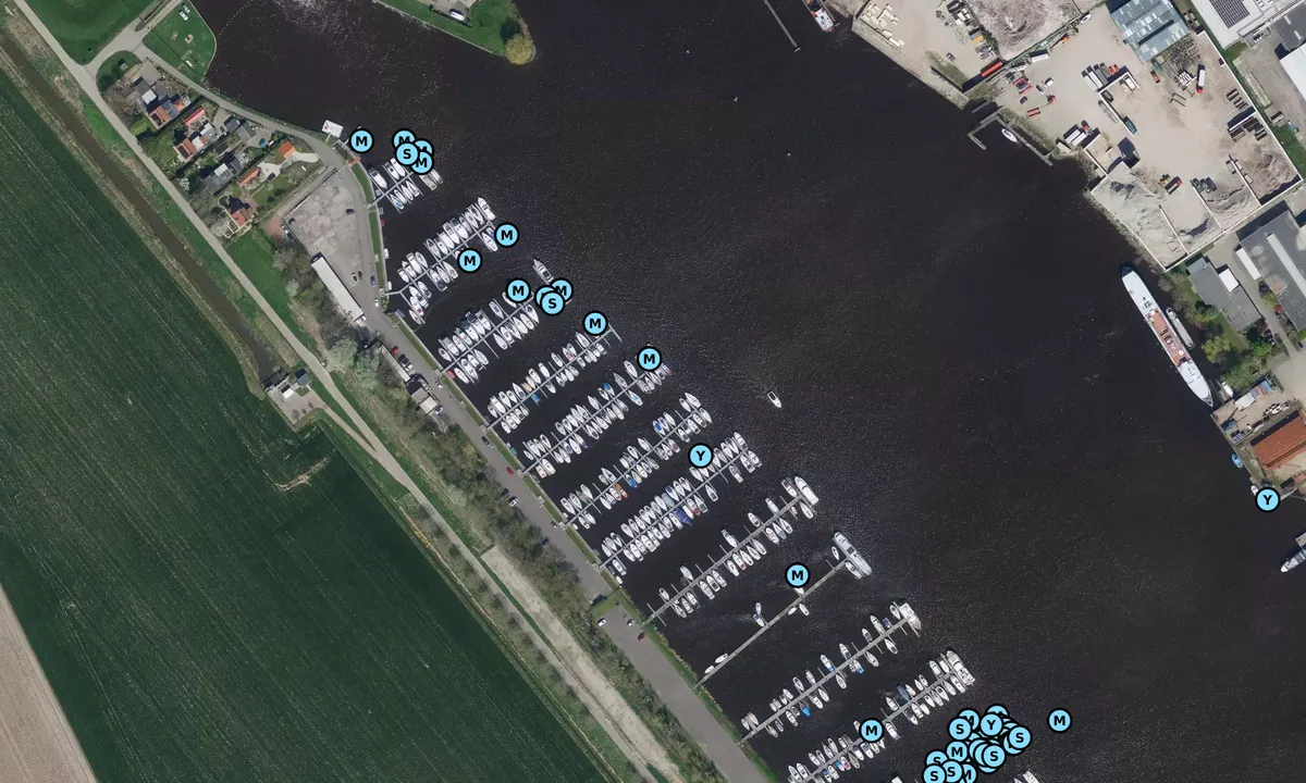 Satelite image of De Dintel Yacht Harbour