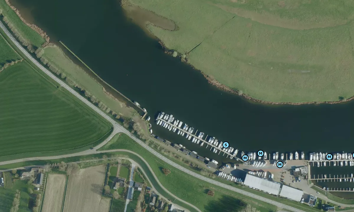 Satelite image of De Groot Yacht Harbour