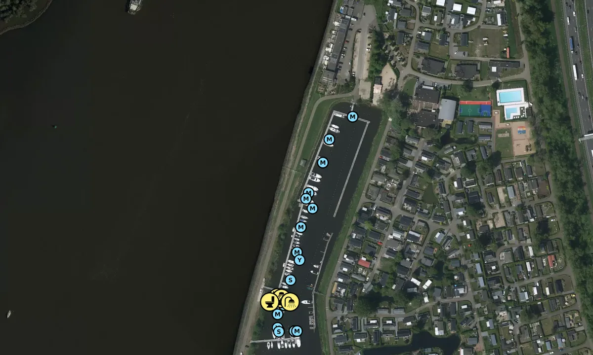 Satelite image of De Kil Yacht Harbour