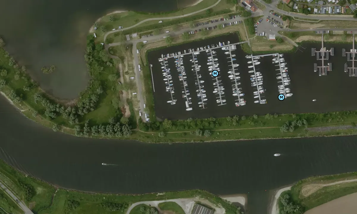 Satelite image of De Maasterp Yacht Harbour