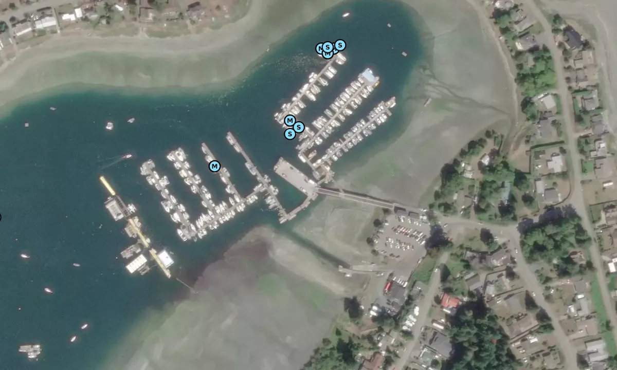 Satelite image of Deep Bay Harbour Authority