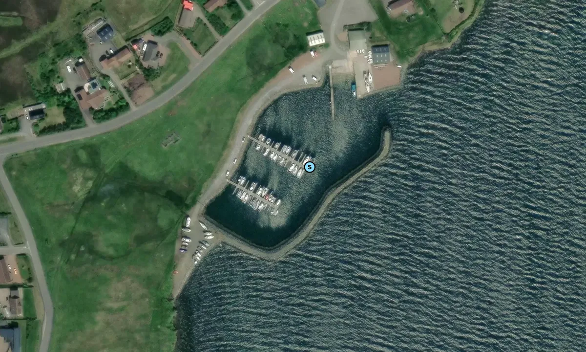 Satelite image of Delting Boating Club Marina