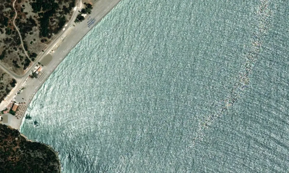 Satelite image of Demre