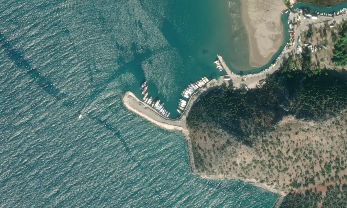 Flyfoto av Demre Yatlimani