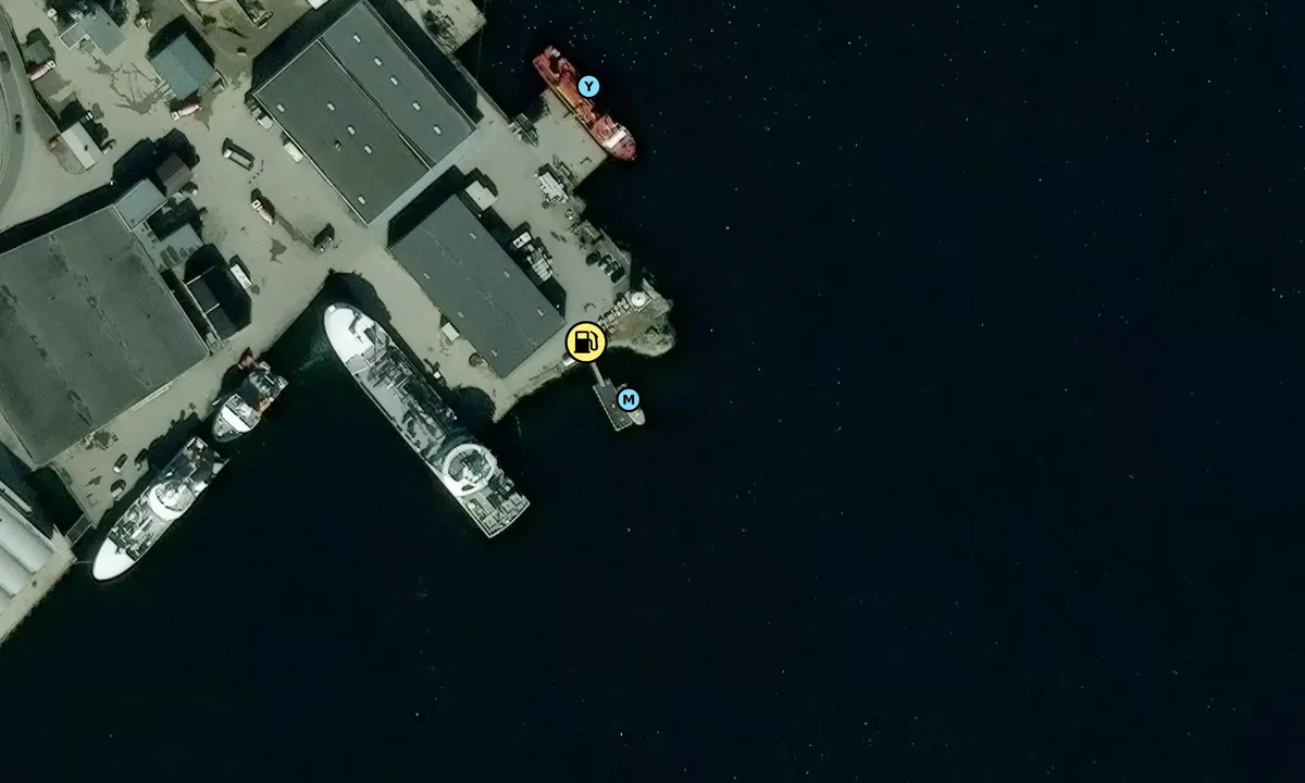 Satelite image of Diesel-only pontoon