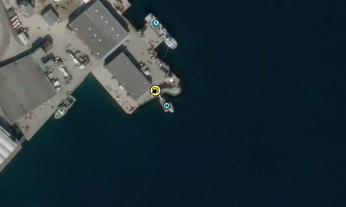 Satelite image of Diesel-only pontoon