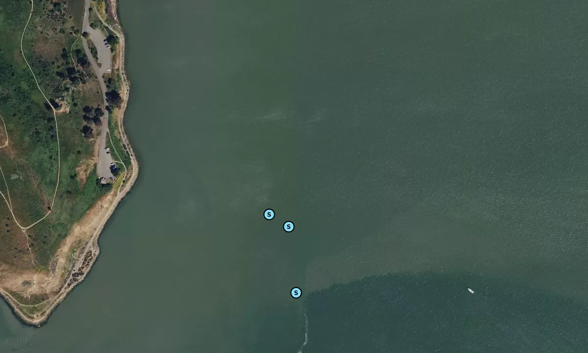 Satelite image of Dillon Point