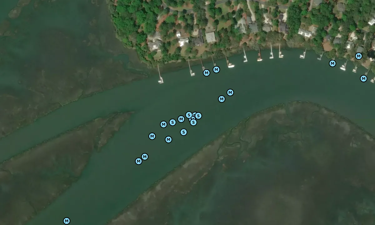 Satelite image of Distant Island Creek - 1