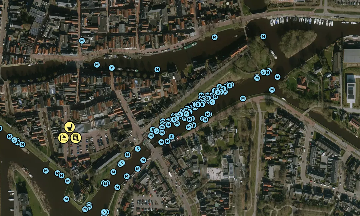 Satelite image of Dokkum Town