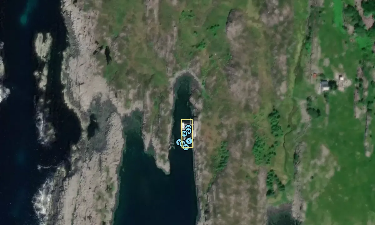 Satelite image of Domba på Hovden - Spongavågen