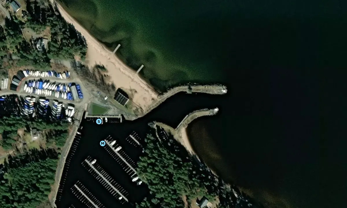 Satelite image of Domsand