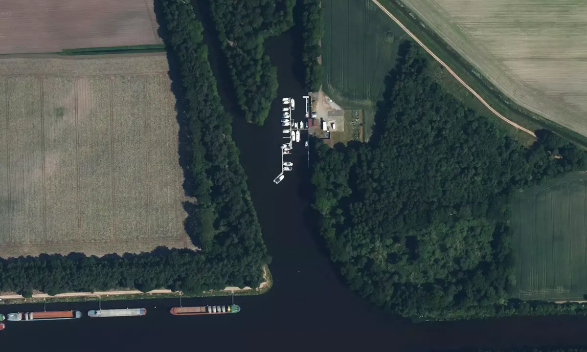 Satelite image of Dörpen-Lehe, Yachthafen