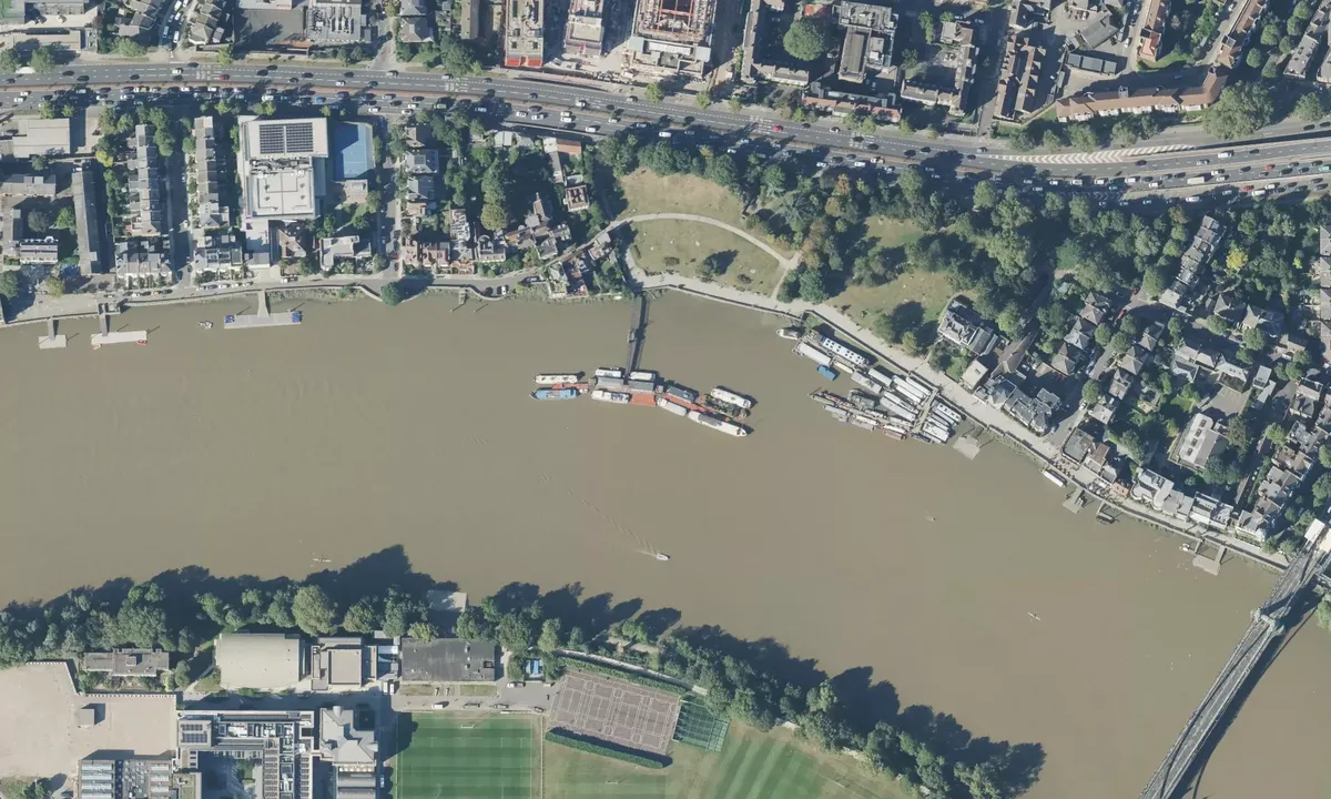 Satelite image of Dove Marina