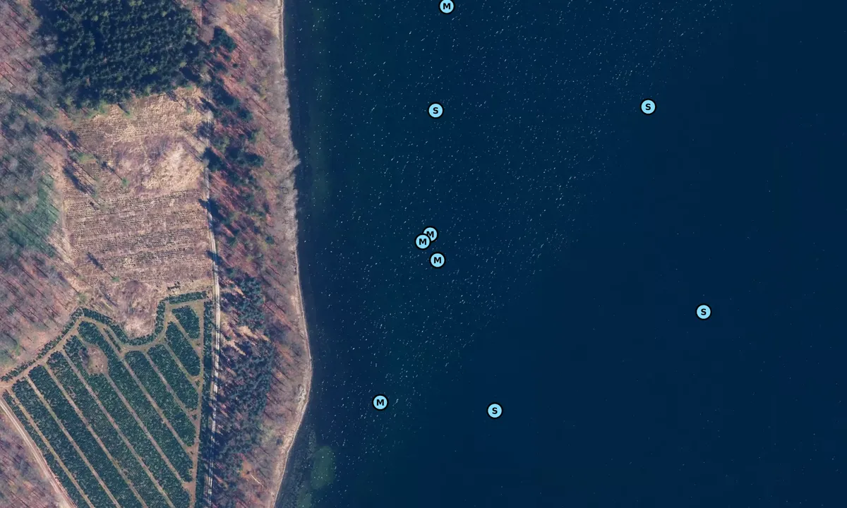 Satelite image of Dragerup Skov bouy