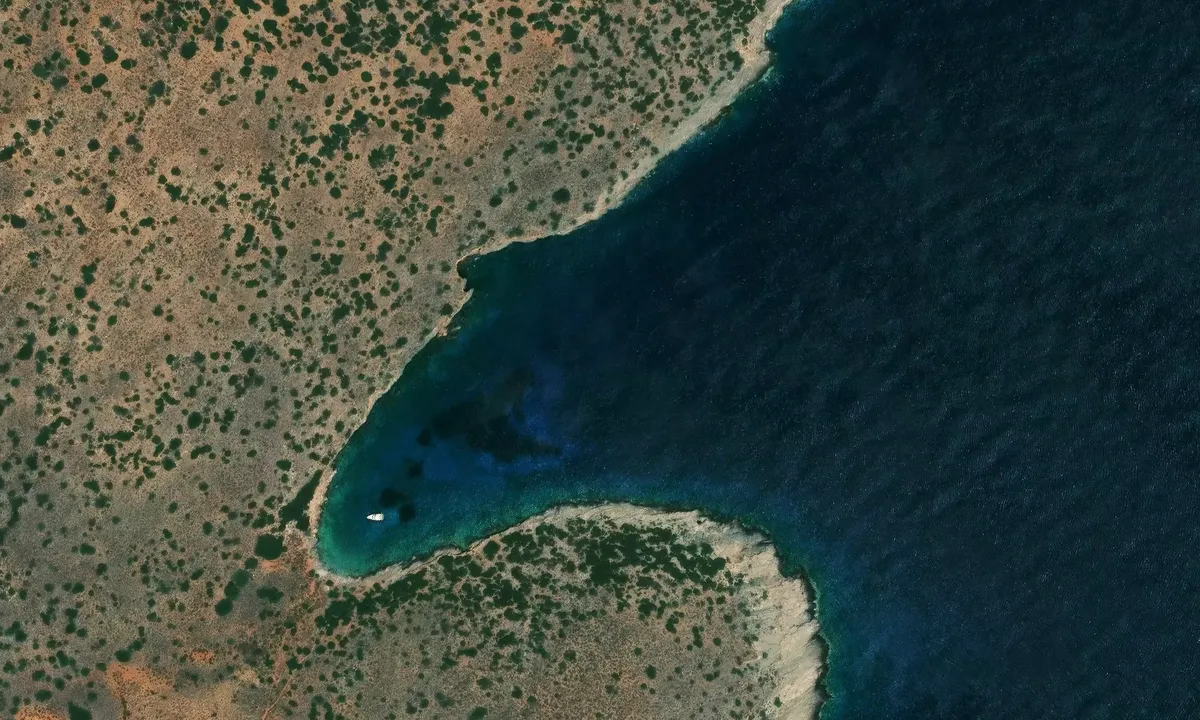Satelite image of Dragonada