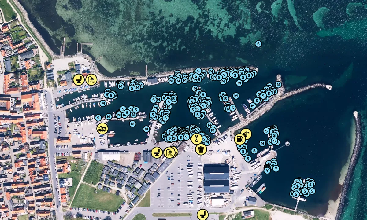 Satelite image of Dragør Havn