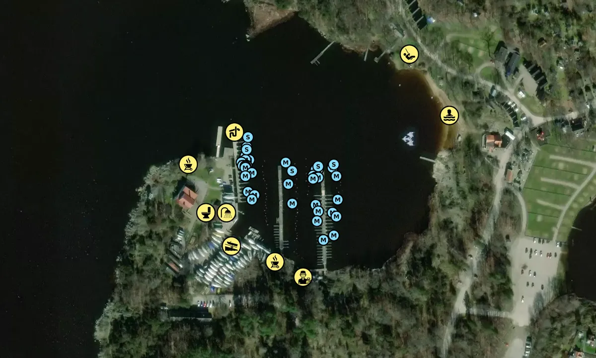 Satelite image of Dragsöviken