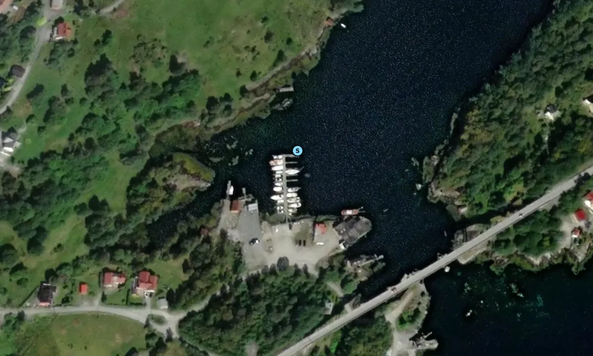 Satelite image of Dragsund Småbåtlag 