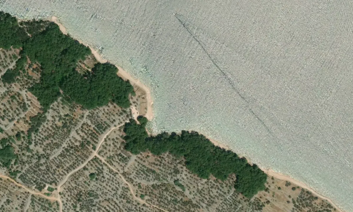 Satelite image of Dražica