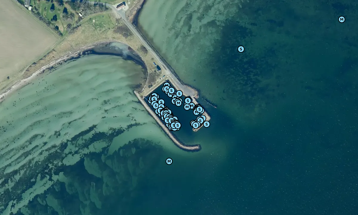 Satelite image of Drejø Havn