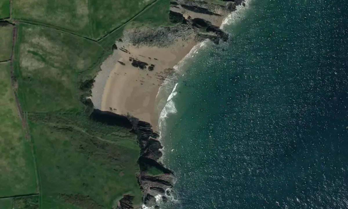 Satelite image of Drinkim Bay