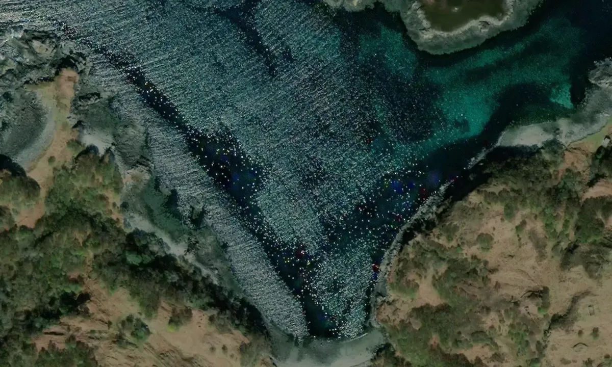 Satelite image of Drumbeg