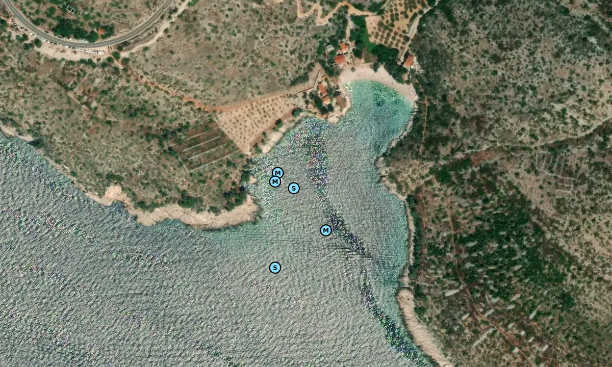 Satelite image of Dubovica
