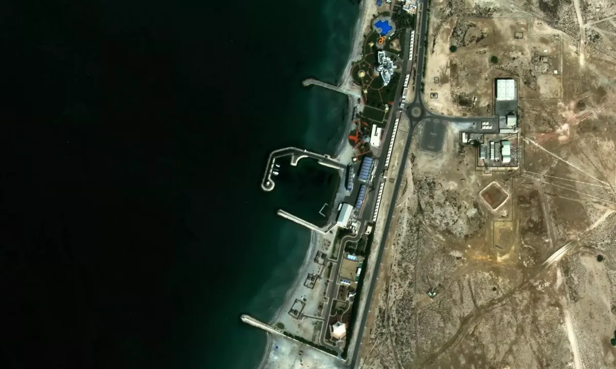 Flyfoto av Dukhan Water Sports Club