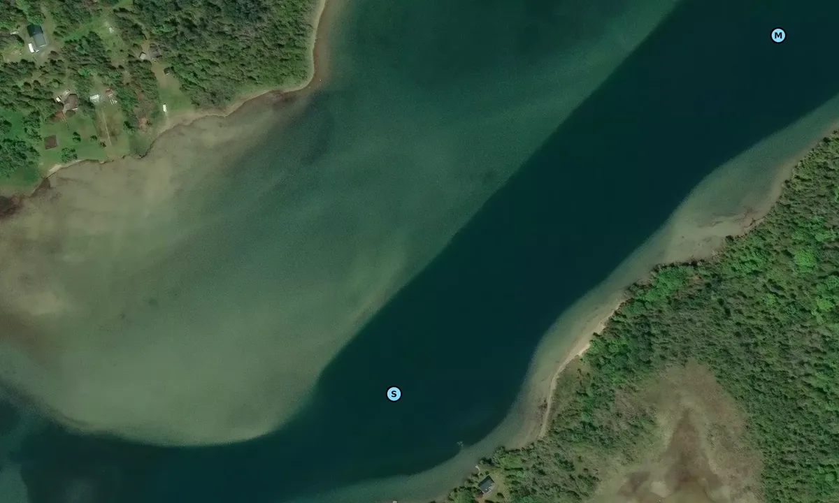Satelite image of Duncan Island