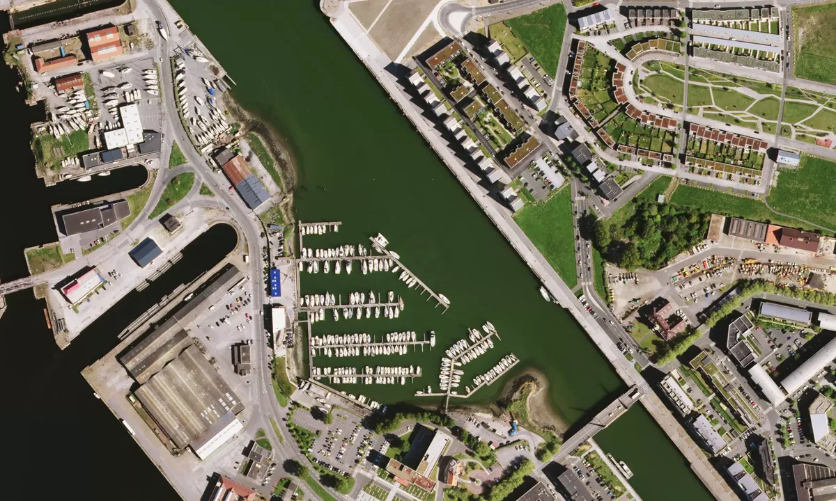 Flyfoto av Dunkerque - Dunkirk