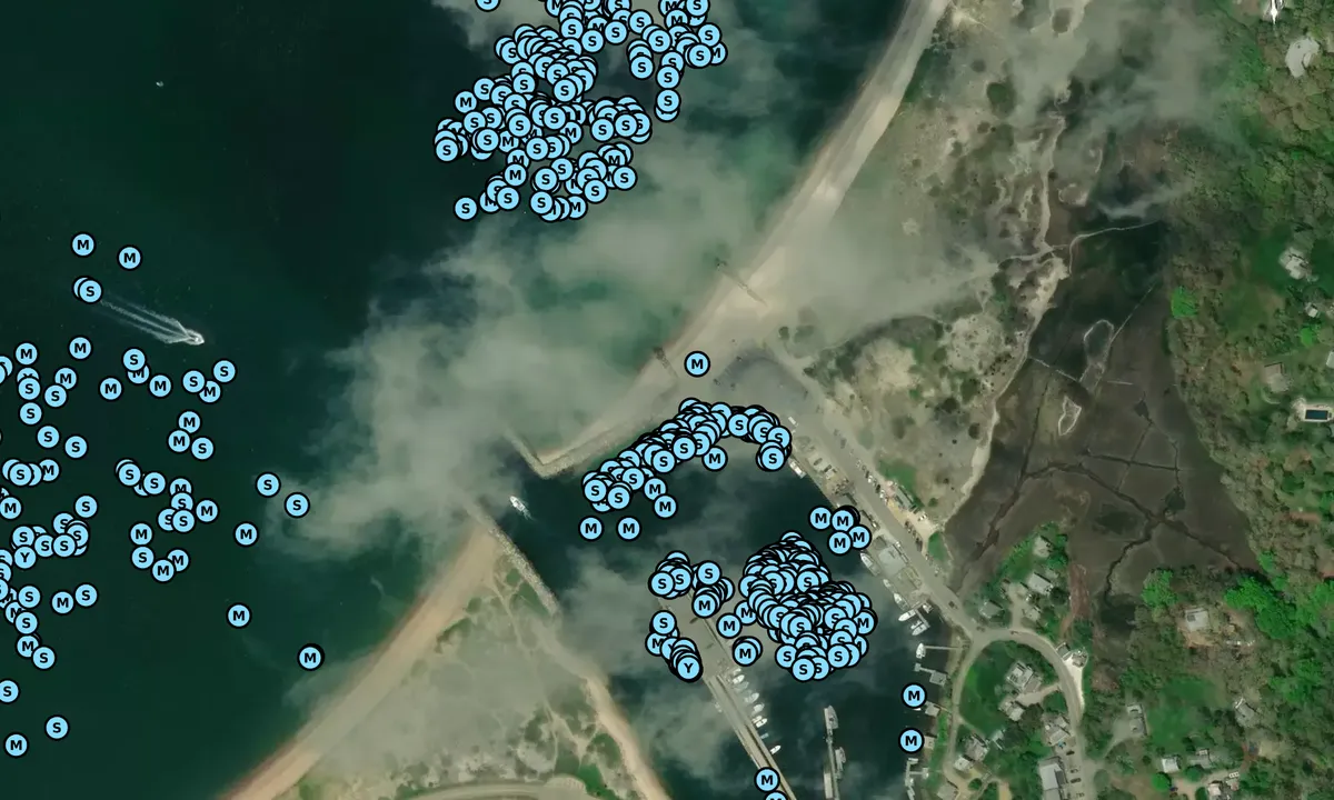 Satelite image of Dutcher Dock