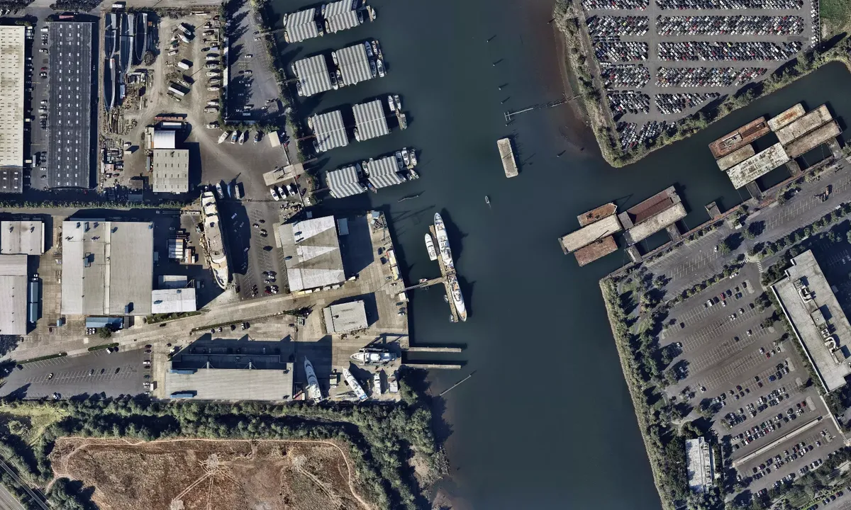 Flyfoto av Duwamish Yacht Club
