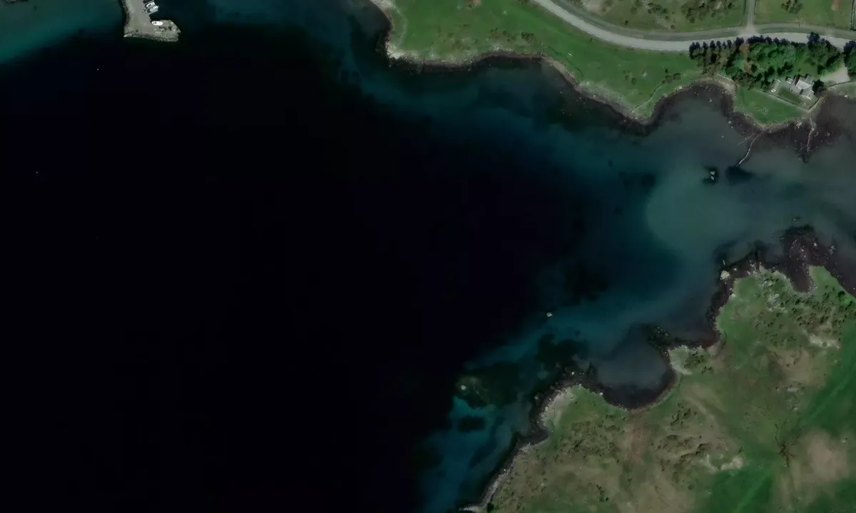 Satelite image of Dysjalandsvågen