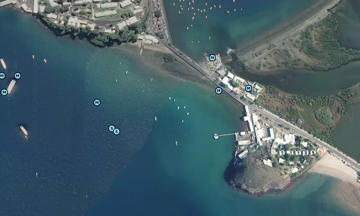 Satelite image of Dzaoudzi