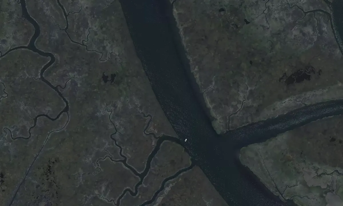 Satelite image of Early Season Flounder #1