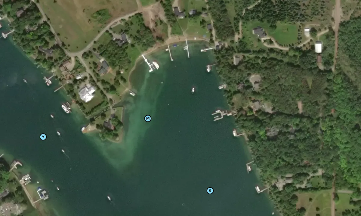 Satelite image of East Arm