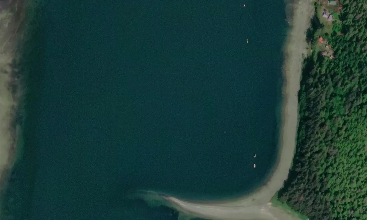 Flyfoto av East Horse island Anchorage